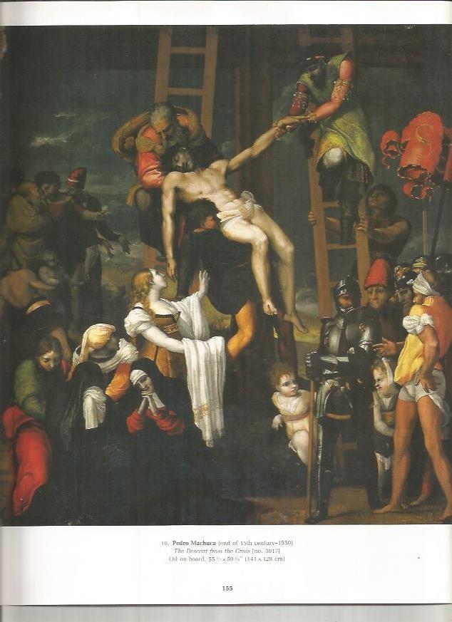 LAMINA PRADO 26005: El descenso de Cristo de la cruz, por P. Machuca