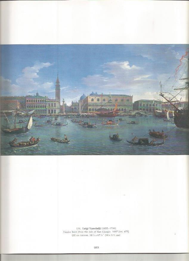 LAMINA PRADO 26088: Venecia vista desde la isla de San Giorgio, por Vanvitelli