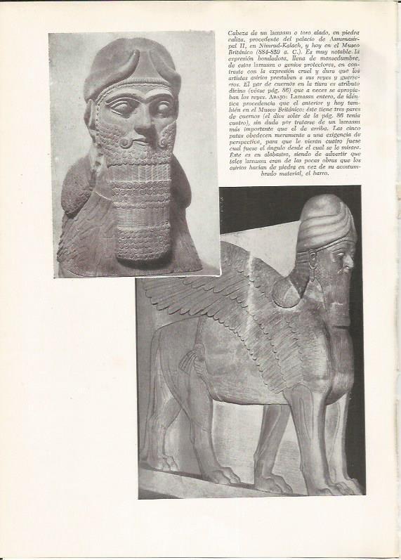 LAMINA HISTORIA 26185: Lamassu o toro alado