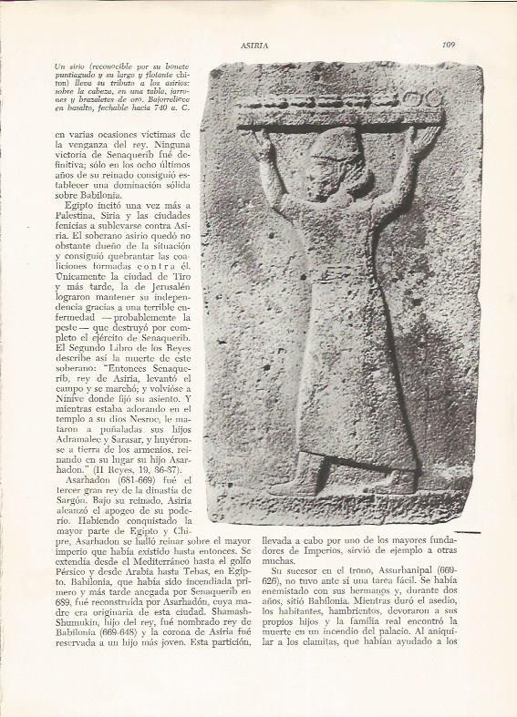 LAMINA HISTORIA 26183: Relieve de hombre sirio