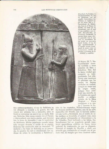 LAMINA HISTORIA 26186: El dios Marduk