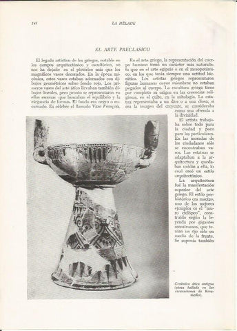 LAMINA HISTORIA 26201: Ceramica atica antigua