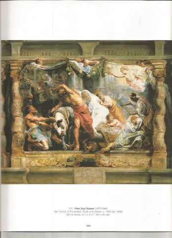 LAMINA PRADO 26104: La victoria de la Verdad Eucaristica sobre la Herejia, por Rubens