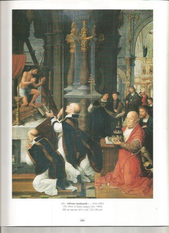 LAMINA PRADO 26099: La misa de San Gregorio, por Isenbrandt