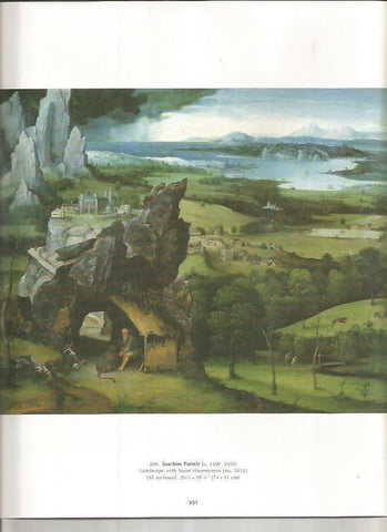 LAMINA PRADO 26098: Paisaje con San Hieronimo, por J. Patinir