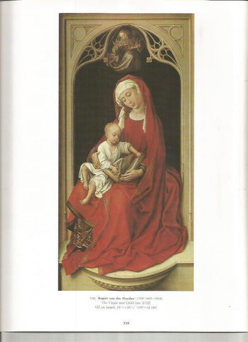 LAMINA PRADO 26094: La Virgen y el Niño, por Van der Weyden