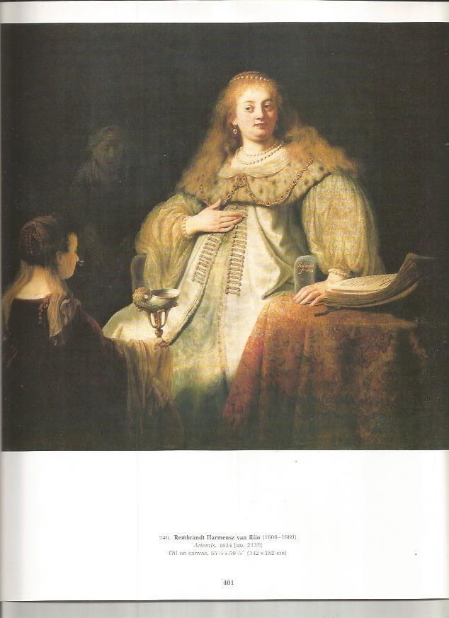 LAMINA PRADO 26121: Artemisa, por Rembrandt