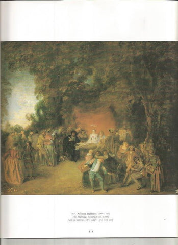 LAMINA PRADO 26129: El contrato de matrimonio, por A. Watteau