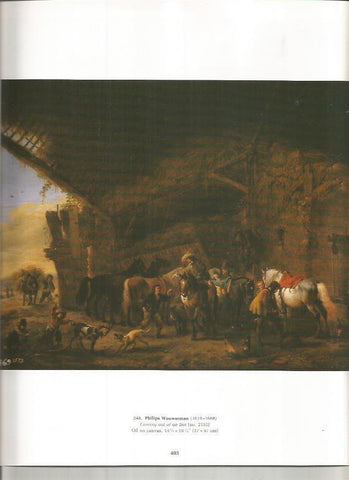 LAMINA PRADO 26122: Saliendo de una posada, por Wouwerman