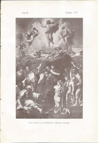 LAMINA 26819: La Transfiguracion, por Rafael Sanzio