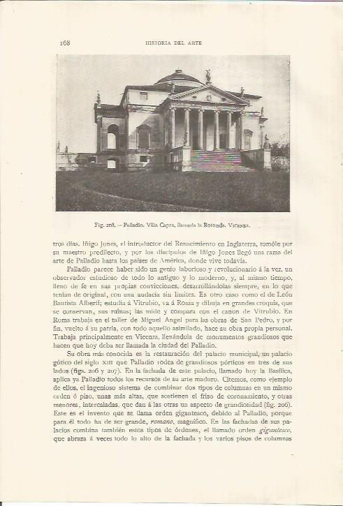 LAMINA 26809: Villa Capra en Vicenza