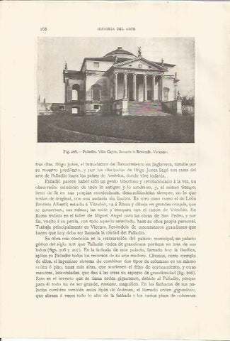 LAMINA 26809: Villa Capra en Vicenza