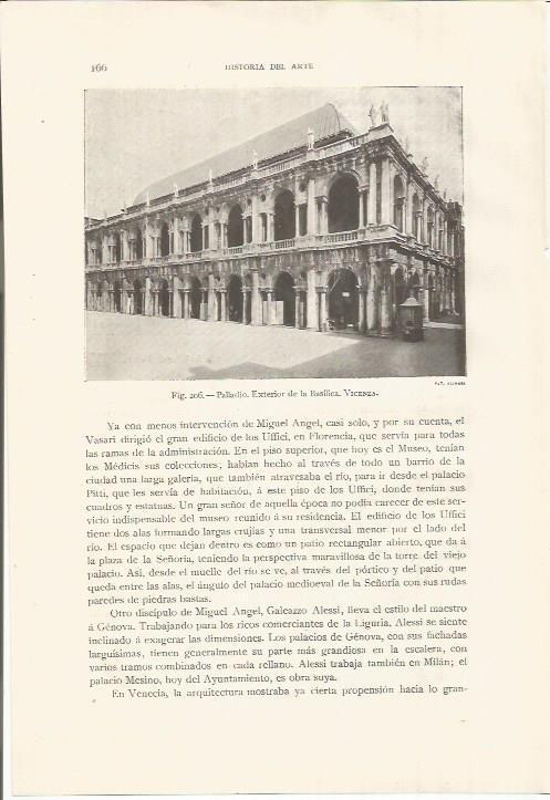 LAMINA 26808: Palladio en Vicenza, Italia