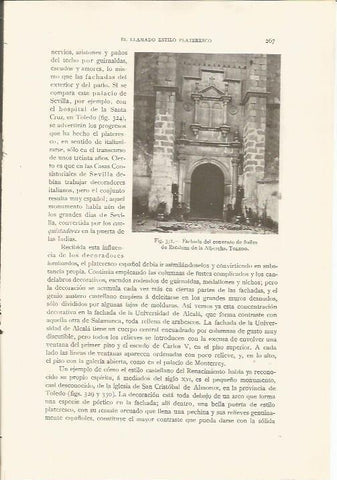 LAMINA 26855: Convento de Escalona de la Albercha en Toledo