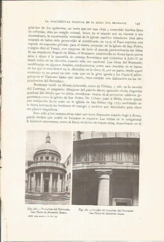 LAMINA 26797: Templete del Bramante en Roma