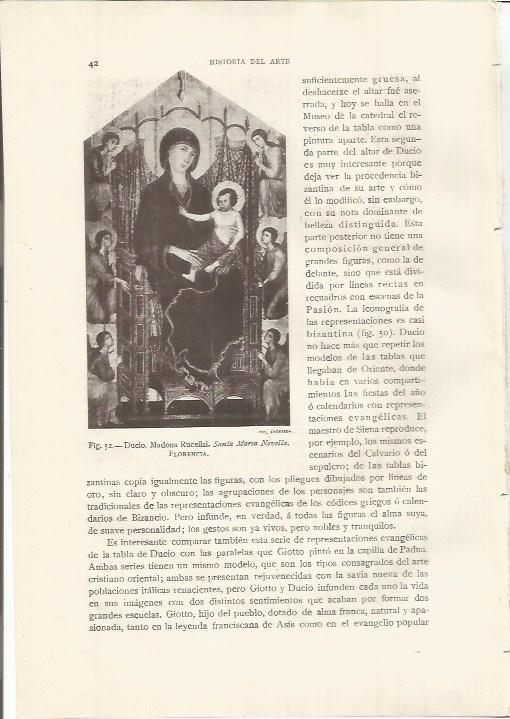 LAMINA 26742: Madona Rucellai, por Ducio