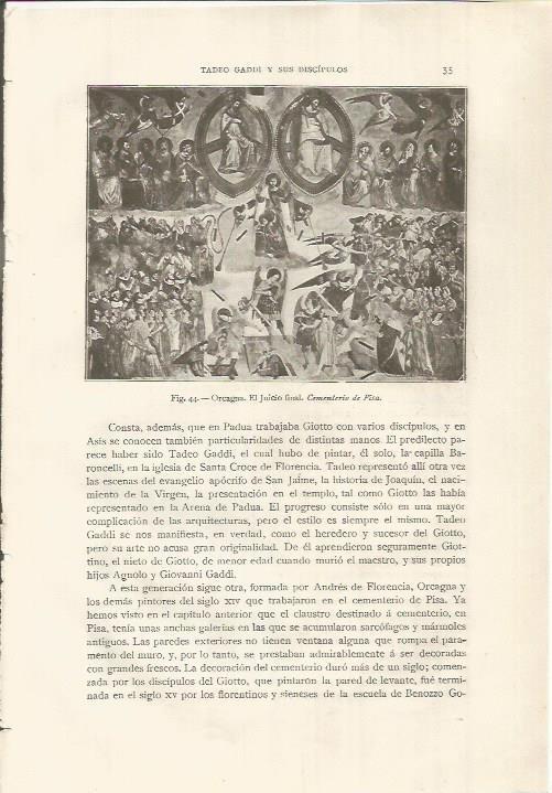 LAMINA 26739: El Juicio Final, por Orcagna