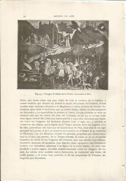 LAMINA 26738: El triunfo de la Muerte, por Orcagna
