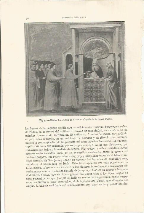 LAMINA 26736: La prueba de las varas, por Giotto