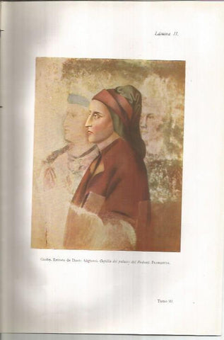 LAMINA 26735: Retrato de Dante Alighieri, por Giotto