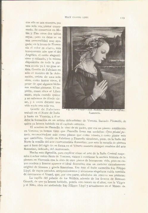 LAMINA 26785: Madona, por Filippo Lippi