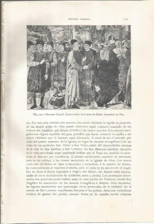 LAMINA 26781: Construccion de la torre de Babel, por Gozzoli