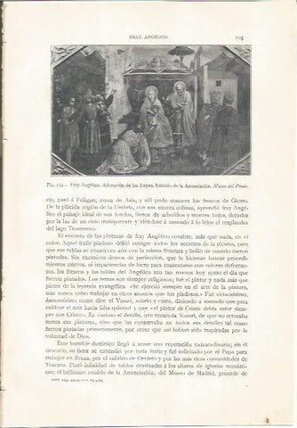 LAMINA 26778: Adoracion de los Reyes, por Fray Angelico