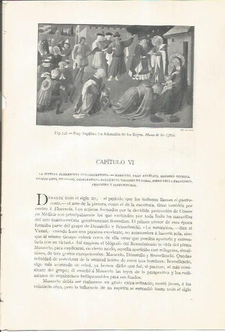 LAMINA 26776: La Adoracion de los Reyes, por Fray Angelico