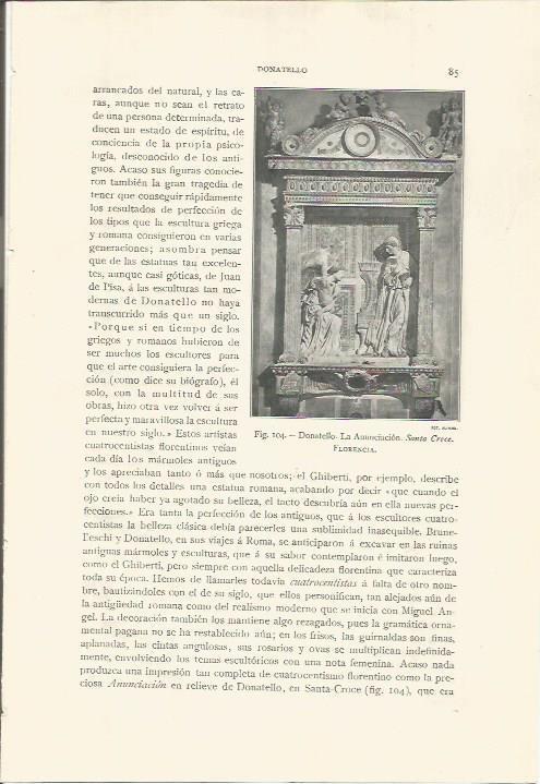 LAMINA 26767: La Anunciacion, por Donatello