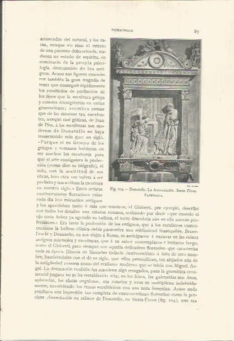 LAMINA 26767: La Anunciacion, por Donatello