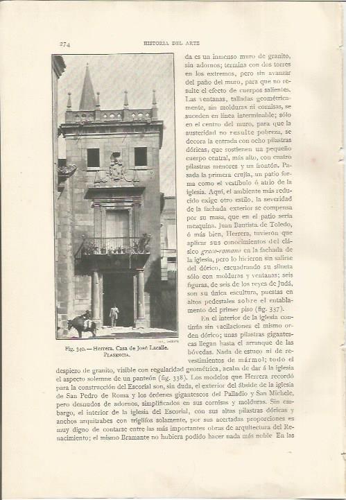 LAMINA 26858: Casa de Jose Lacalle en Plasencia