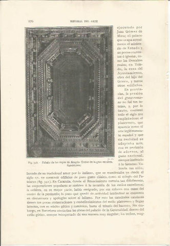 LAMINA 26859: Palacio de los reyes de Aragon en Barcelona