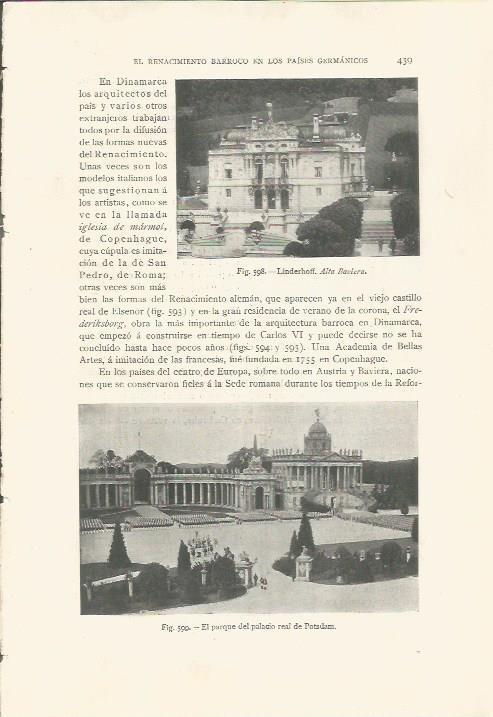 LAMINA 26945: Linderhoff y Palacio Real de Potsdam