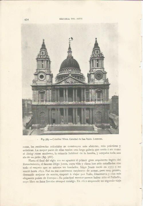 LAMINA 26942: Catedral de San Pablo en Londres