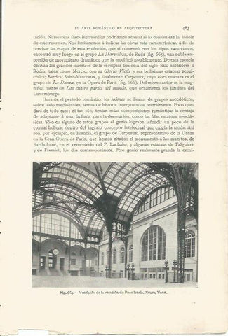 LAMINA 26970: Vestibulo de la estacion de Pennsylvania en Nueva York