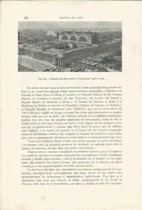 LAMINA 26969: Estacion del ferrocarril de Pennsylvania en Nueva York