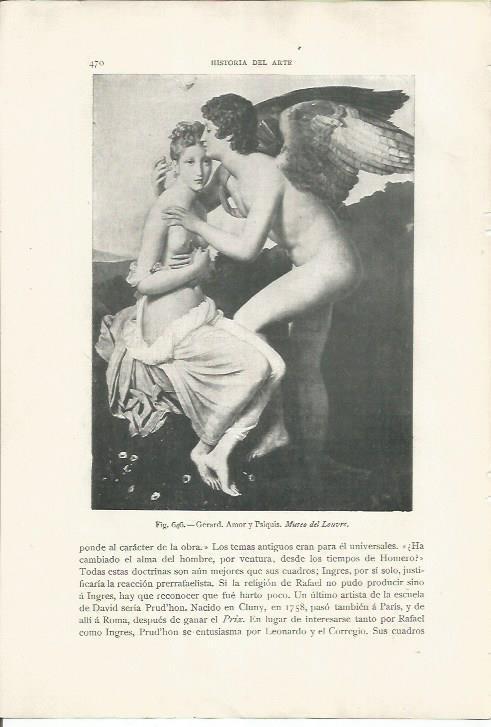 LAMINA 26962: Amor y Psiquis, por Gerard