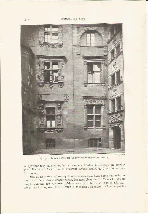 LAMINA 26880: Palacio Lasbordes en Tolosa, Francia