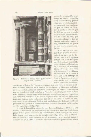 LAMINA 26878: Restos de las Tullerias despues de la Commune, Paris