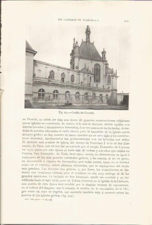 LAMINA 26877: Castillo de Chantilly