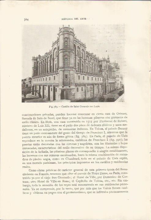 LAMINA 26876: Castillo de Saint Germain sur Laye