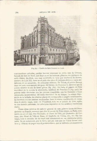 LAMINA 26876: Castillo de Saint Germain sur Laye