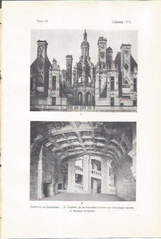 LAMINA 26874: Castillo de Chambord