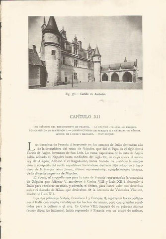 LAMINA 26871: Castillo de Amboise