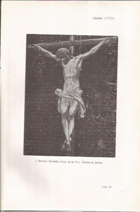 LAMINA 26866: Cristo en la Cruz, por J. Martinez Montañes