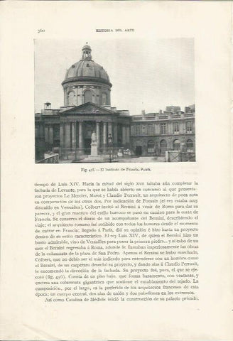 LAMINA 26906: El Insituto de Francia en Paris