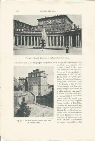 LAMINA 26899: Columnata de Bernini en el Vaticano