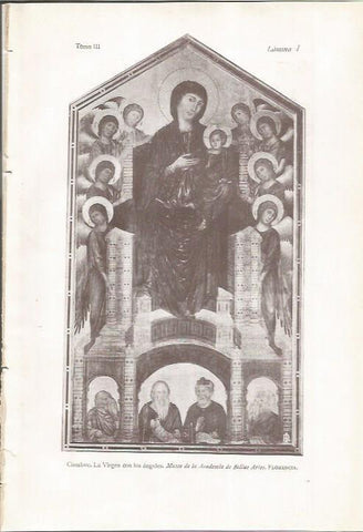 LAMINA 26732: La Virgen con los angeles