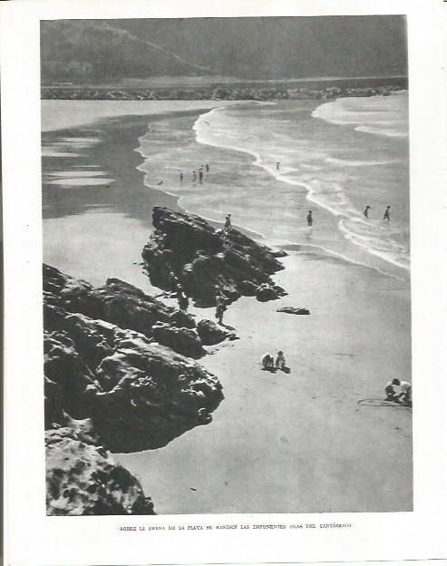 LAMINA 26561: Playa del Pais Vasco