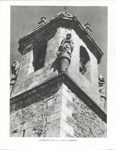 LAMINA 26559: Torre de la ermita de Urquiola